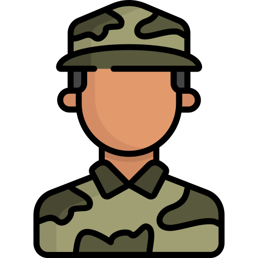 Soldier Generic color lineal-color icon