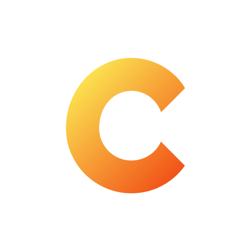 Letter C Generic gradient fill icon