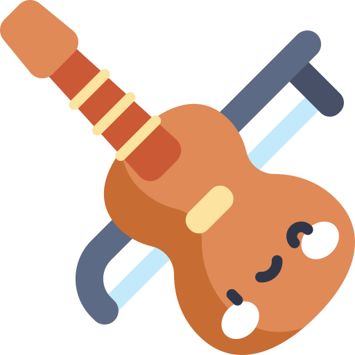 violín icono gratis