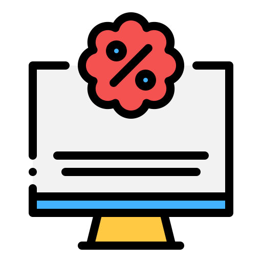 descuento icono gratis