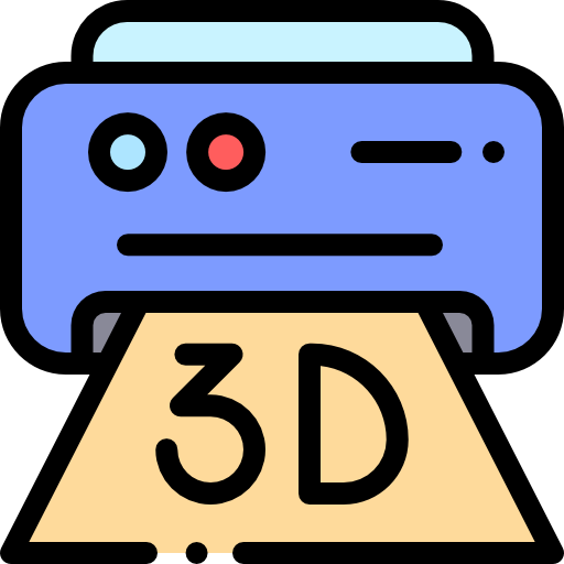 impresora 3d icono gratis