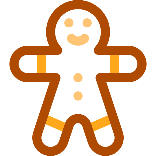 Gingerbread man - Free food icons