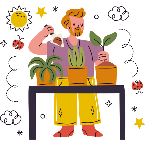 plante gratuit sticker