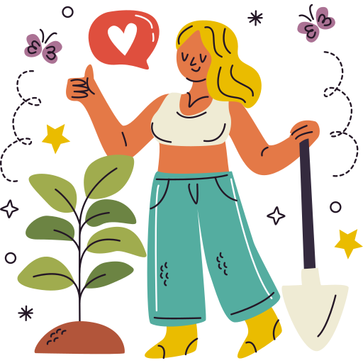 plante gratuit sticker