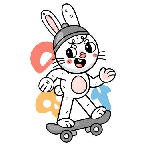 lapin gratuit sticker lapin gratuit sticker