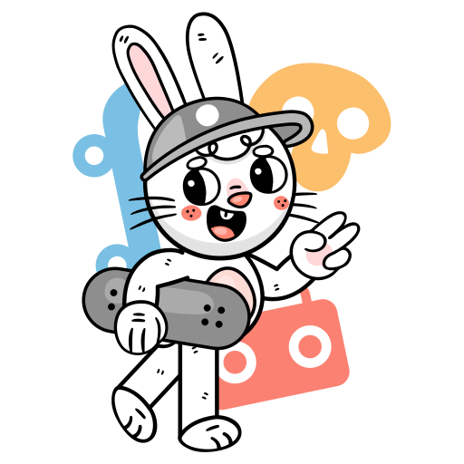 lapin gratuit sticker lapin gratuit sticker
