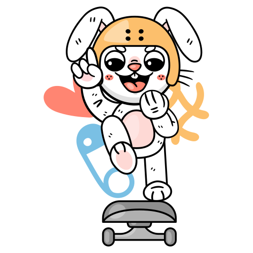 lapin gratuit sticker lapin gratuit sticker