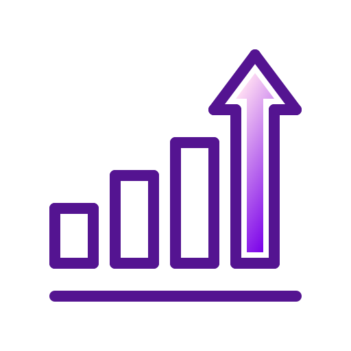 Graph Generic gradient lineal-color icon