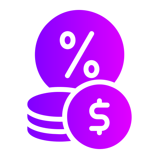 porcentaje icono gratis