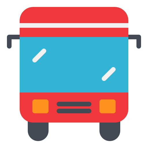 Bus Generic color fill icon