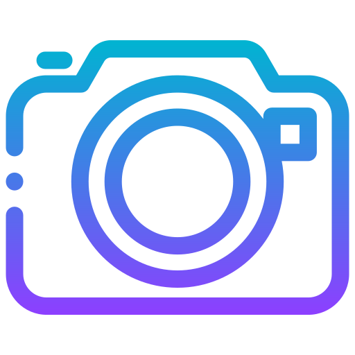 Photo camera Generic gradient outline icon