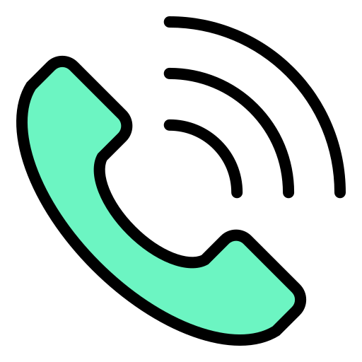 Call Generic color lineal-color icon