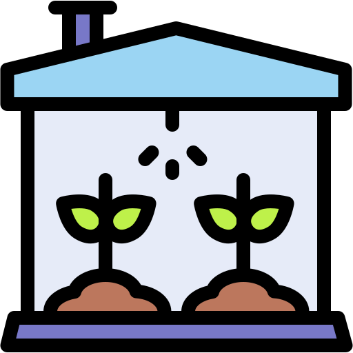 그린 하우스 무료 아이콘