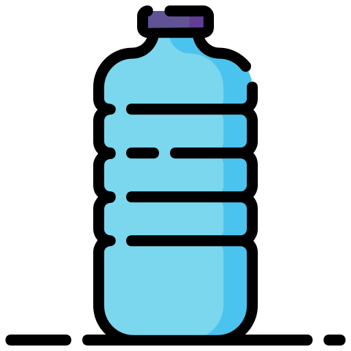 Water bottle Generic color lineal-color icon