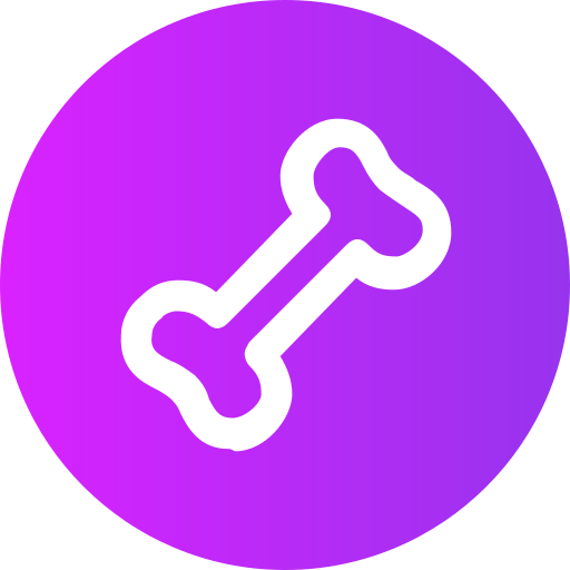 Bone free icon Bone free icon