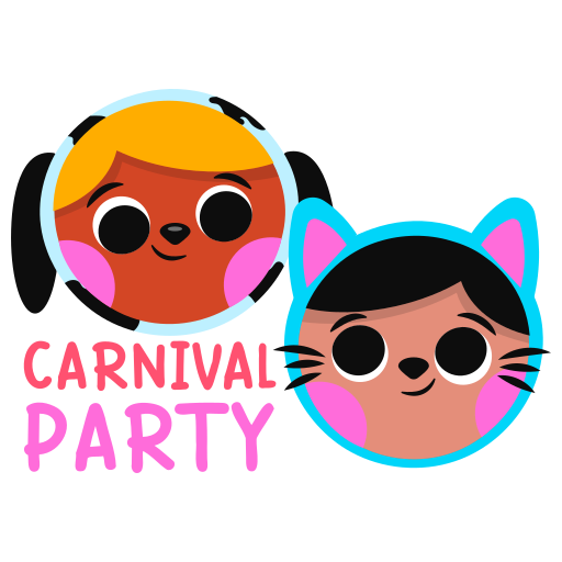 carnival gratis sticker