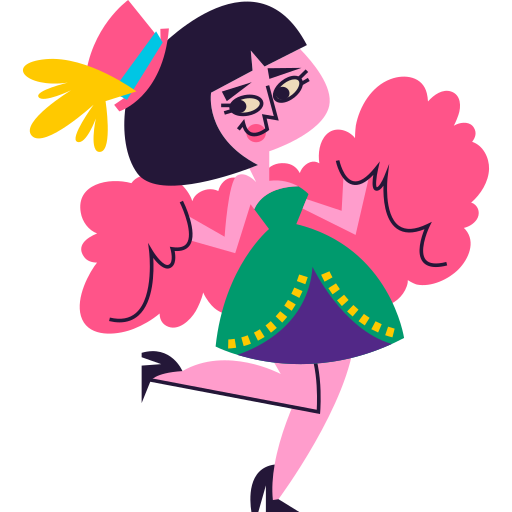 mardi gras kostenlos Sticker