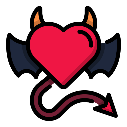 Devil Generic Outline Color icon