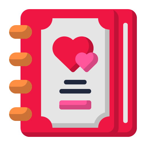 Diary - free icon