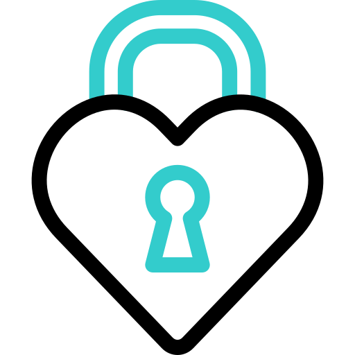 Padlock Basic Accent Outline Icon