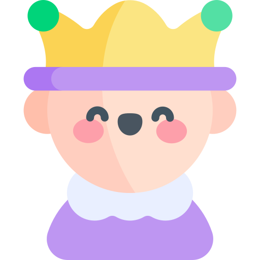 King Kawaii Flat icon