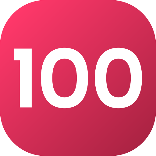 100 Icône gratuit