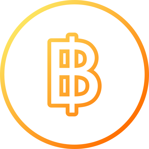 Baht free icon Baht free icon