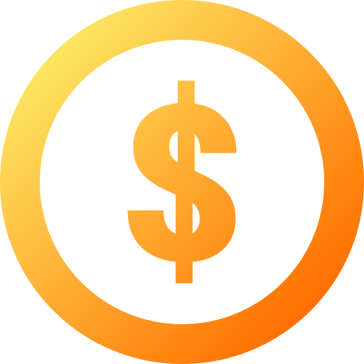 Dollar Generic gradient fill icon