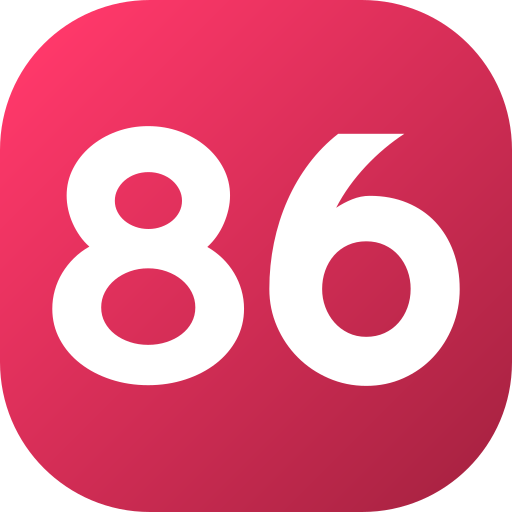 86 icono gratis