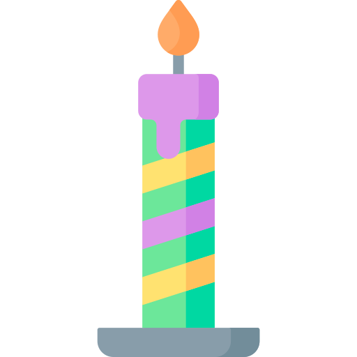 bougie Icône gratuit