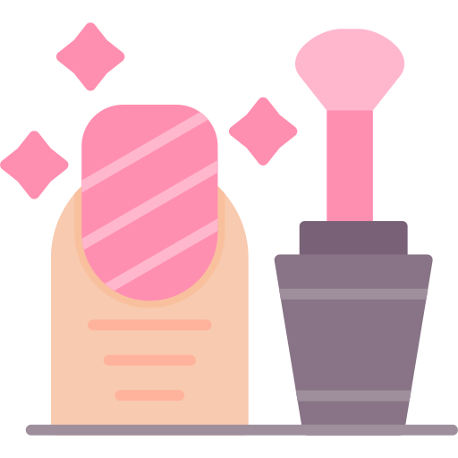 Nail Polish Generic color fill icon