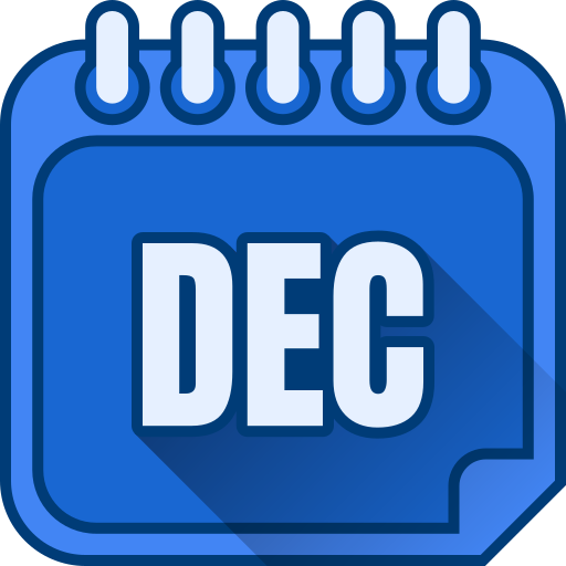 diciembre icono gratis