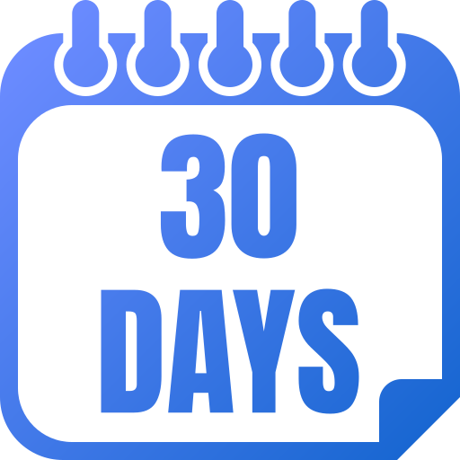 30 days - free icon