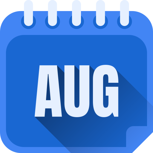 agosto icono gratis