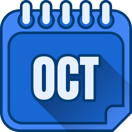 octubre icono gratis