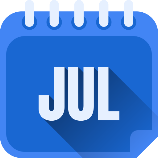 julio icono gratis