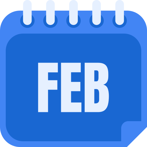 febrero icono gratis