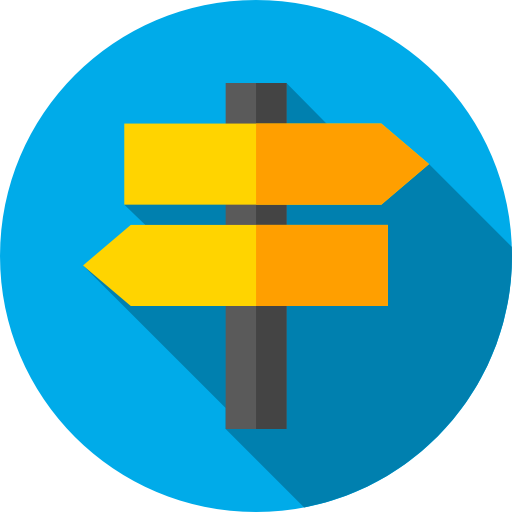 Direction free icon