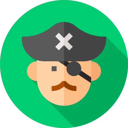 Pirate free icon