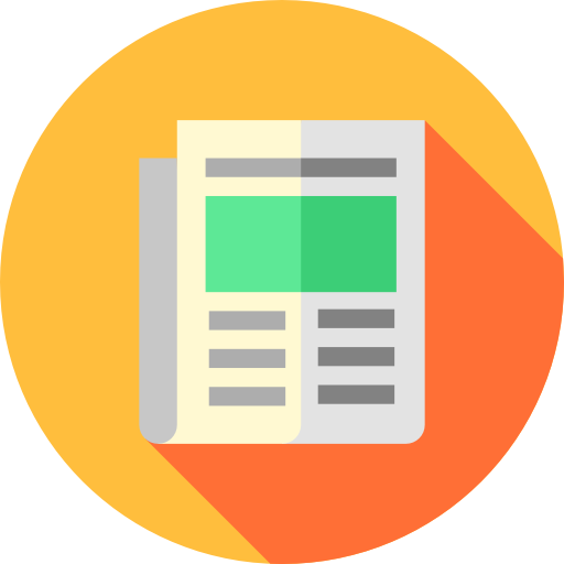 Newspaper - free icon