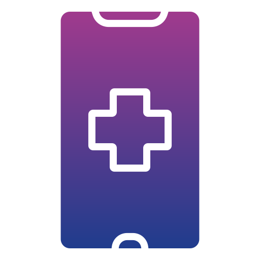 aplicación médica icono gratis