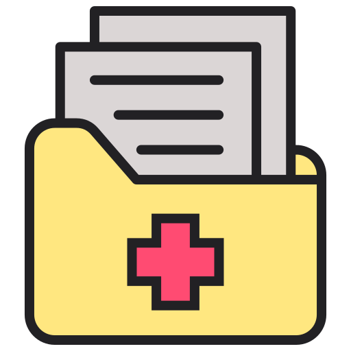 Medical Record Generic Color Lineal-color Icon