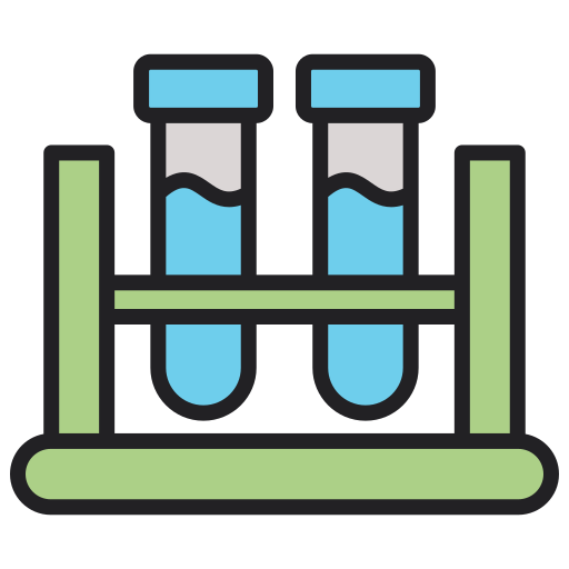 Test tubes Generic color lineal-color icon