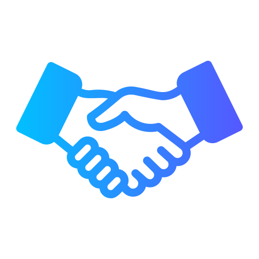 Handshake Generic gradient fill icon