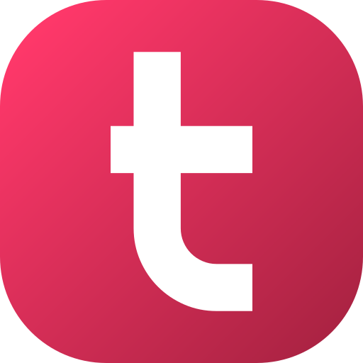 Letter T Generic gradient fill icon