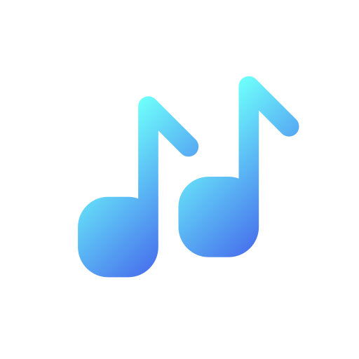 notas musicales icono gratis