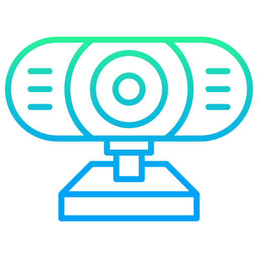 cámara web icono gratis