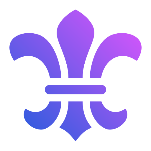 fleur de lis Icône gratuit