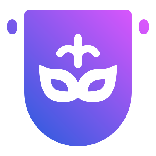 mardi gras icono gratis