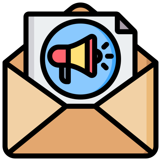 marketing de email grátis ícone